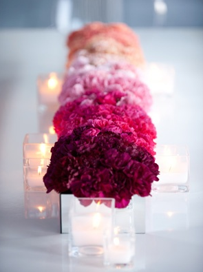 ombre flowers